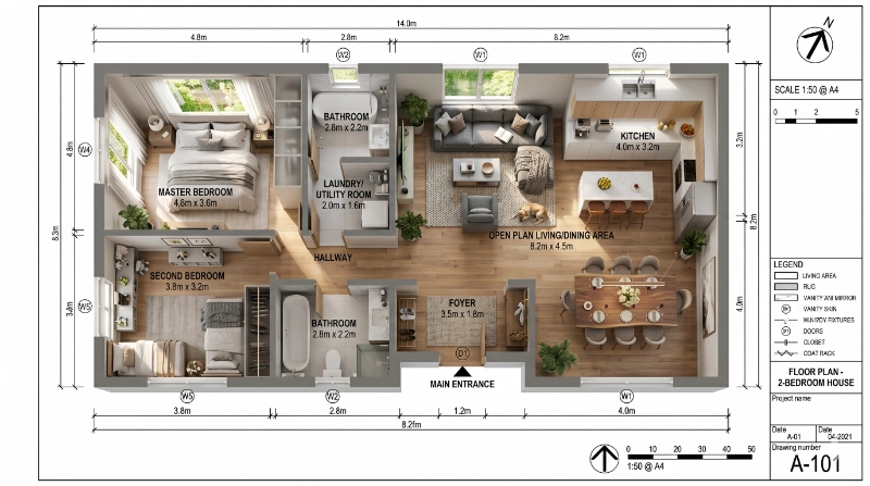 Floor Plan — after