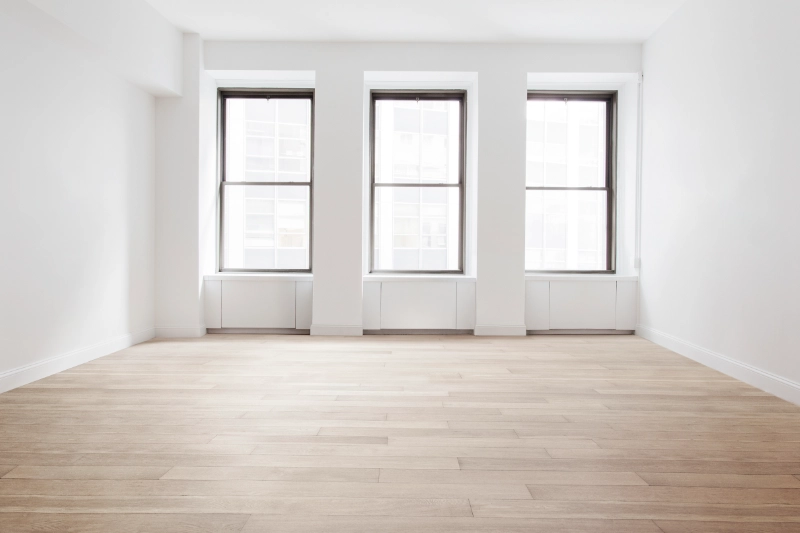 Empty room before